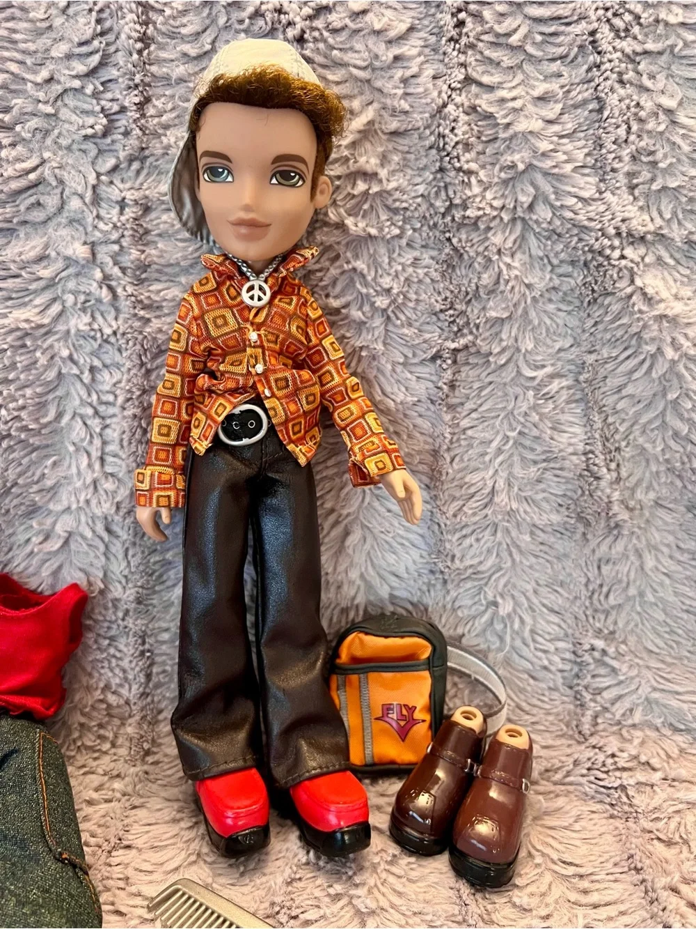 Vintage Bratz Boyz Dylan Doll-Two Original Outfits